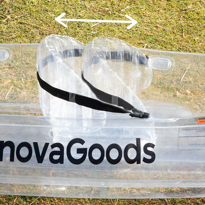 Uppblåsbar Transparent Kajak med tillbehör Paros InnovaGoods 312 cm 2 platser finns hos Aktivcamping