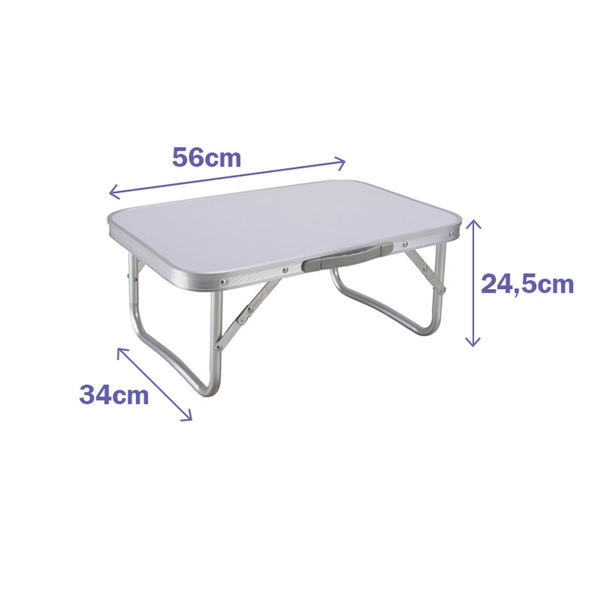 Folding table Marbueno 56 x 24.5 x 34 cm