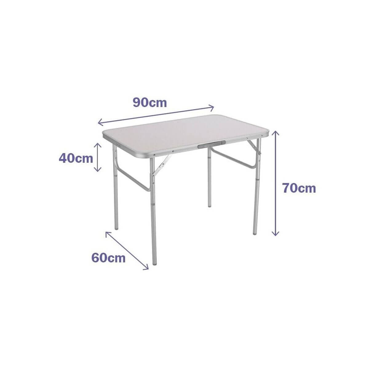 Fällbord Marbueno Vit 90 x 70 x 60 cm finns hos Aktivcamping