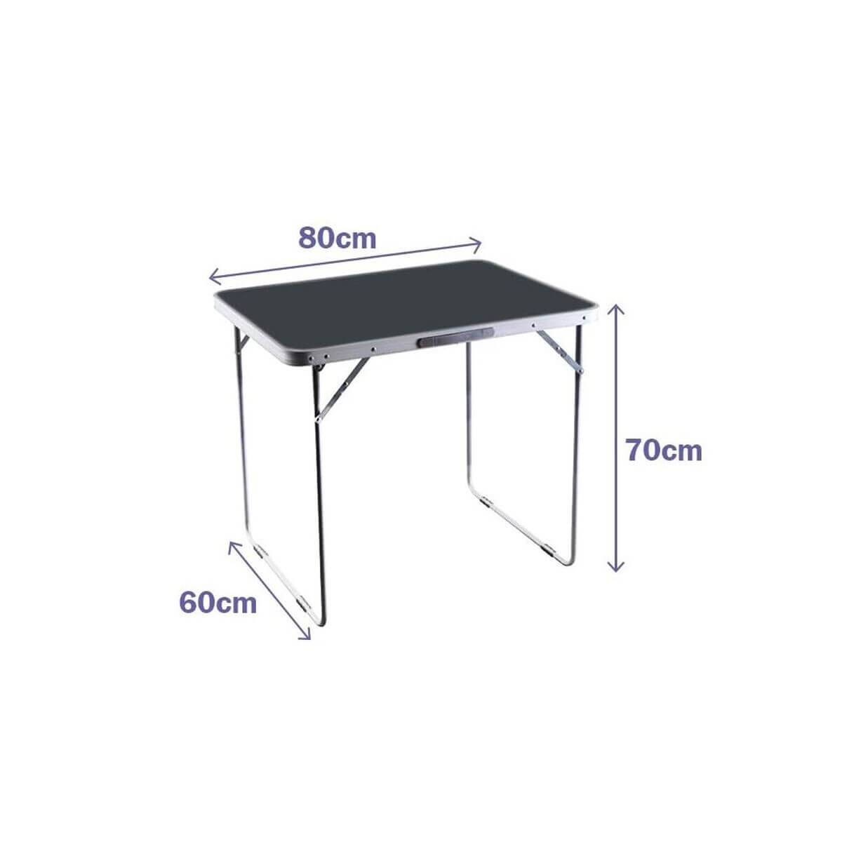 Fällbord Marbueno Grå 120 x 70 x 60 cm finns hos Aktivcamping