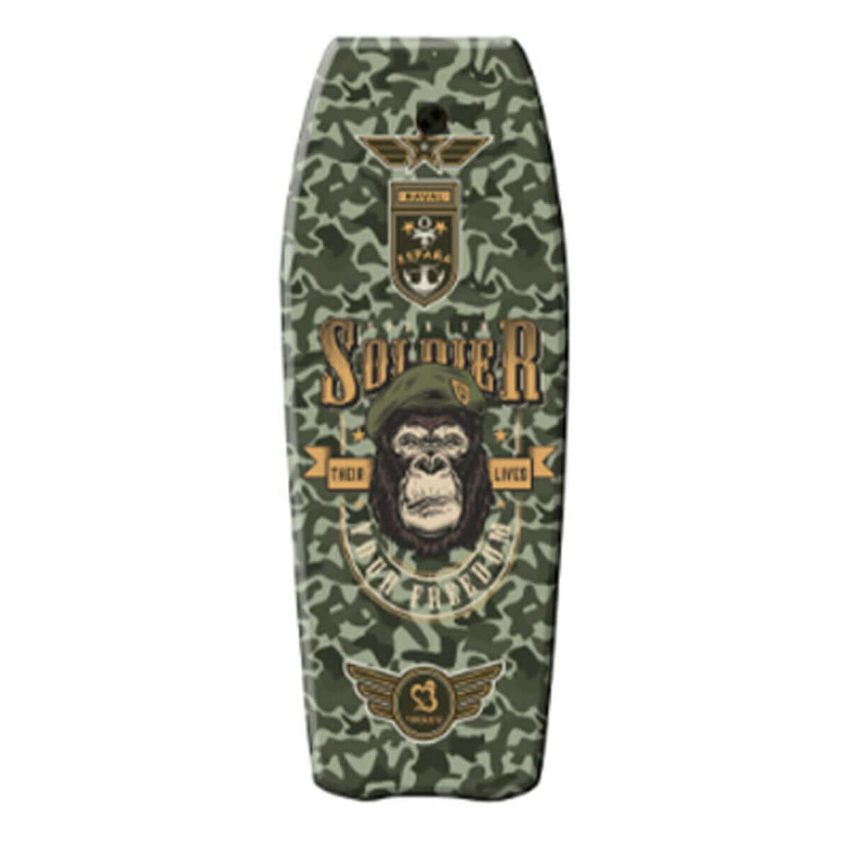 Bodyboard Marbueno Multicolour 5 x 104 x 50 cm finns hos Aktivcamping