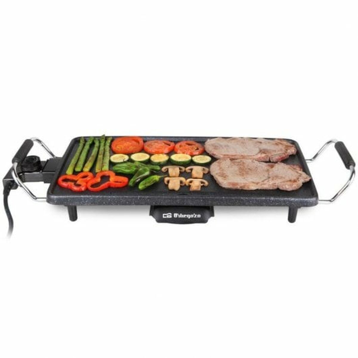 Grillplatta Orbegozo TBC 3000 2200 W Svart