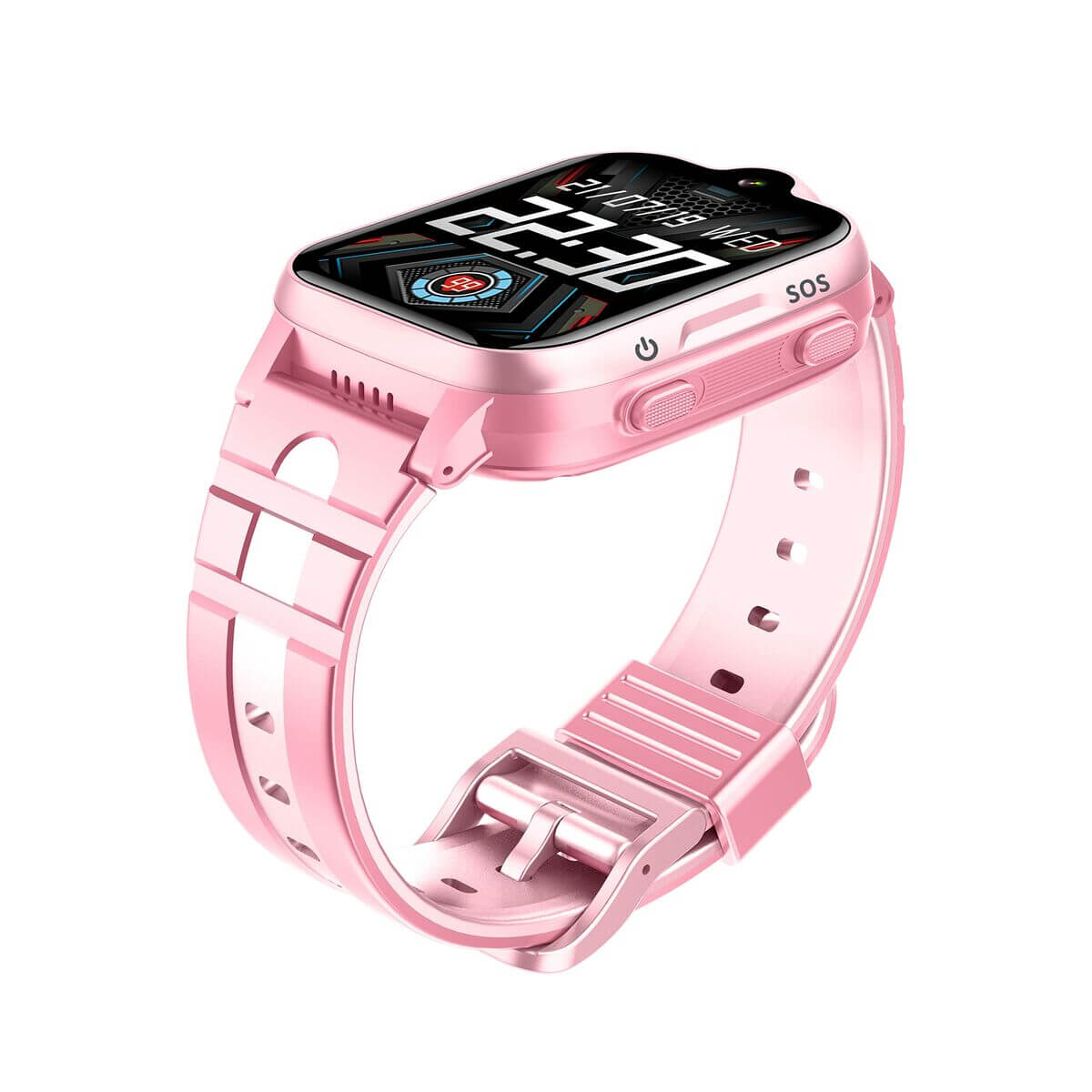 Smartklocka med kamera DCU 34159032 1,69" Rosa finns hos Aktivcamping