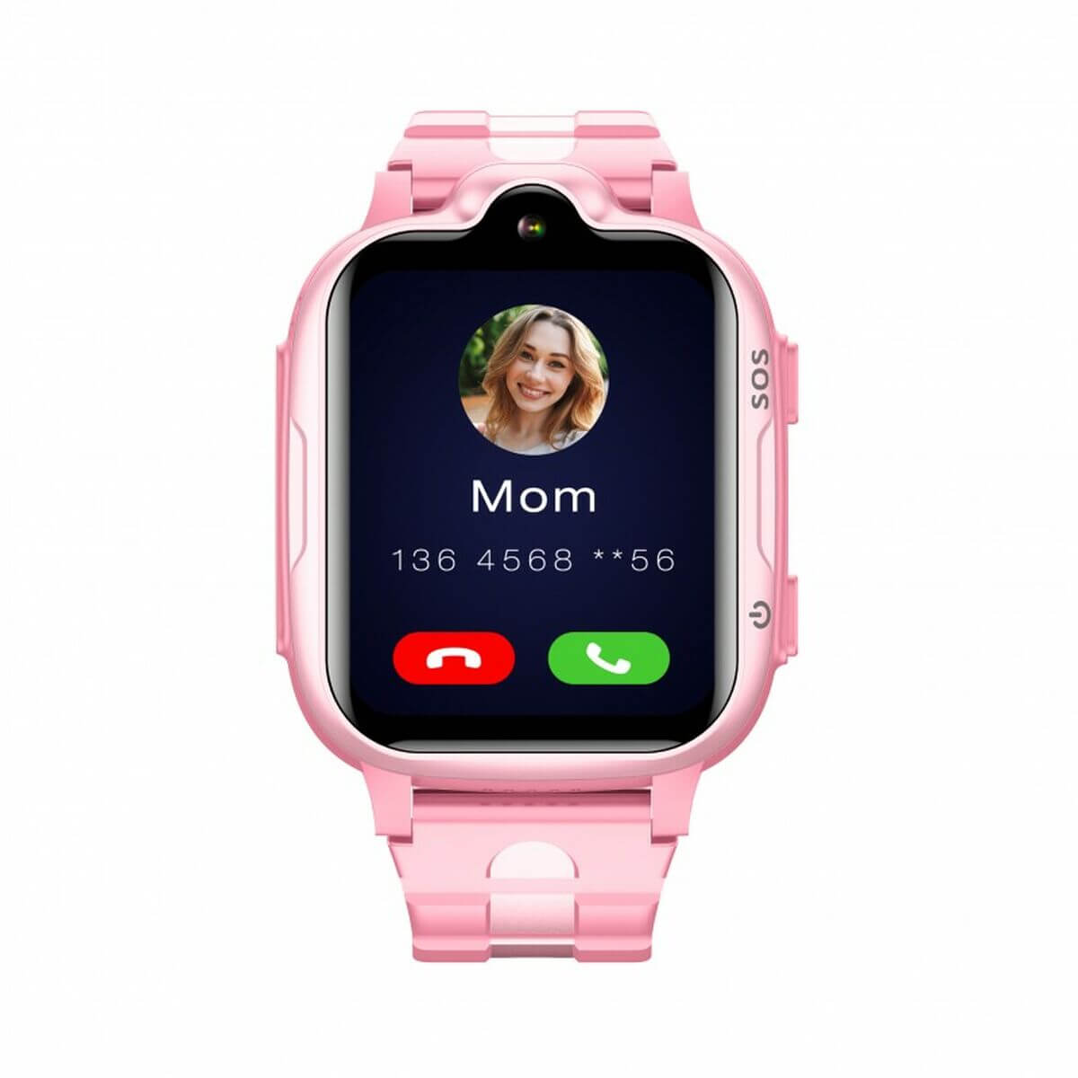 Smartklocka med kamera DCU 34159032 1,69" Rosa finns hos Aktivcamping