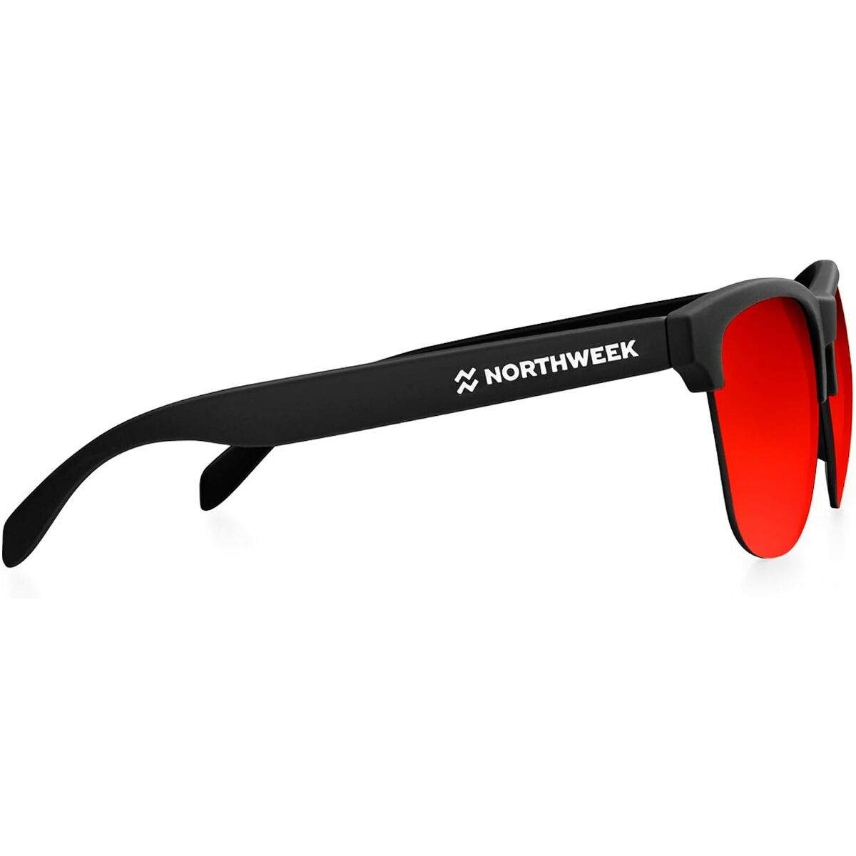 Unisexsolglasögon Northweek Gravity Svart Orange Ø 48 mm finns hos Aktivcamping
