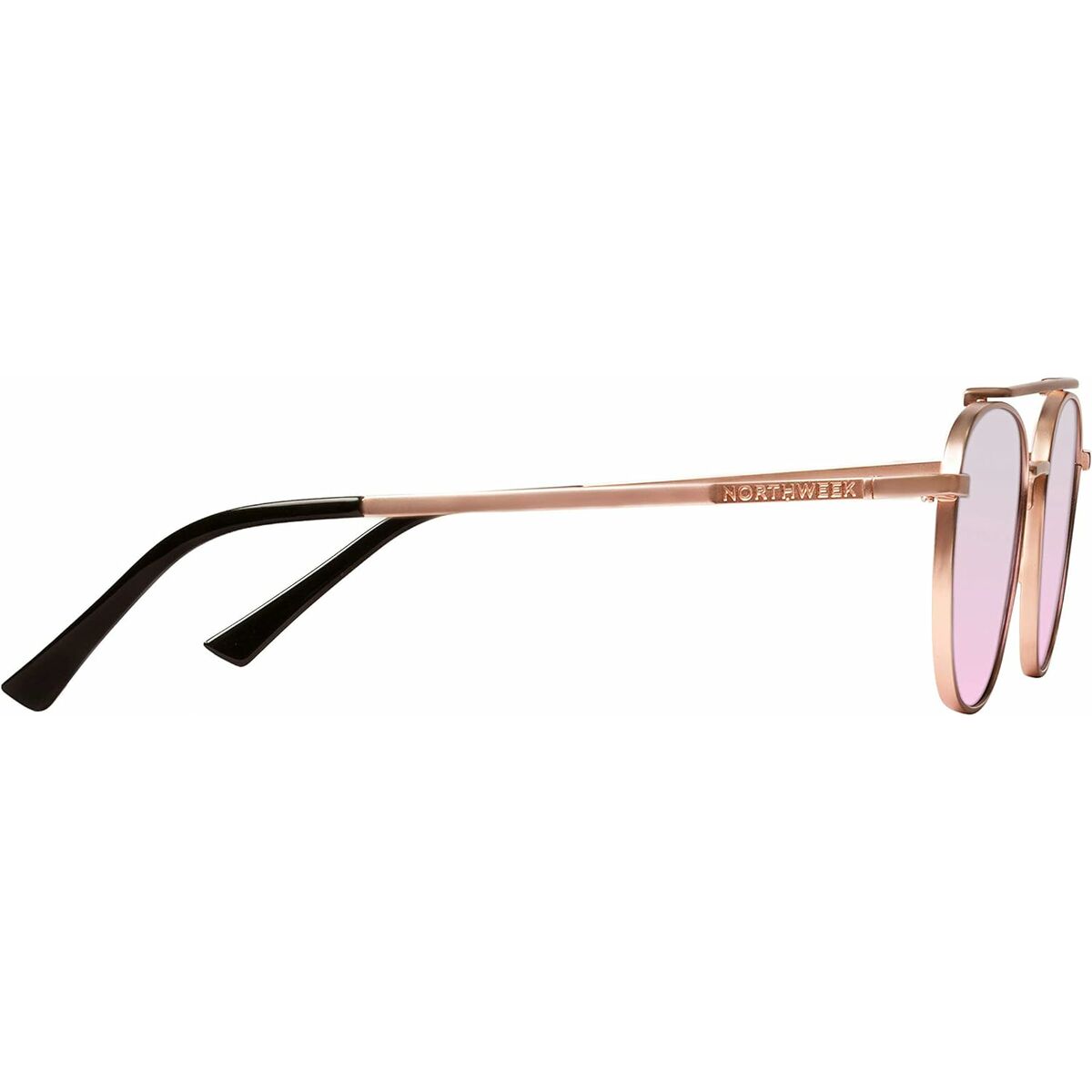 Unisexsolglasögon Northweek Falcon Gyllene Roséguld Ø 42 mm Rosa - finns hos Aktivcamping
