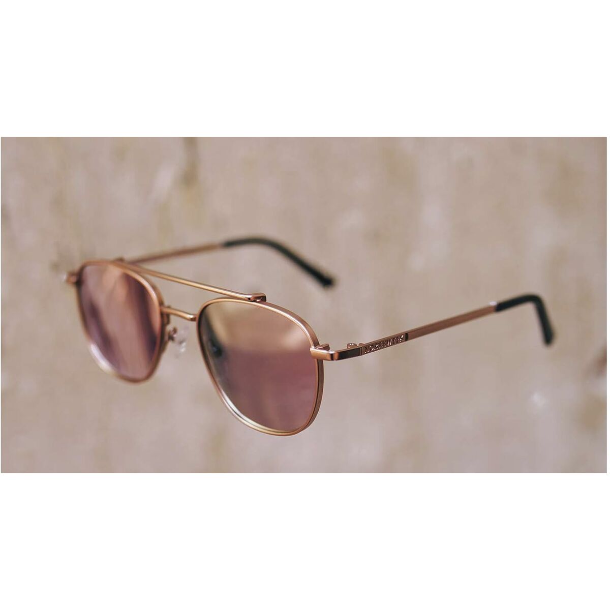 Unisexsolglasögon Northweek Falcon Gyllene Roséguld Ø 42 mm Rosa - finns hos Aktivcamping