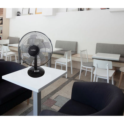 Bordsfläkt Bastilipo BARROSA Svart 50 W finns hos Aktivcamping