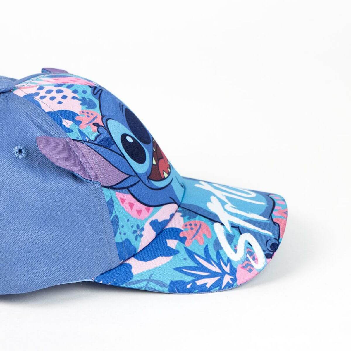 Barnkeps med öron Stitch Blå - finns hos Aktivcamping