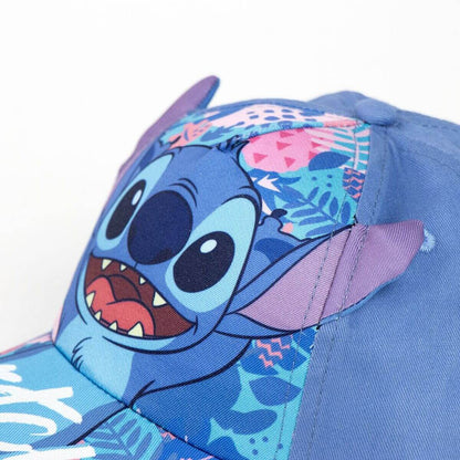 Barnkeps med öron Stitch Blå - finns hos Aktivcamping