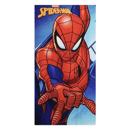 Badhandduk Spider-Man Blå 70 x 140 cm finns hos Aktivcamping