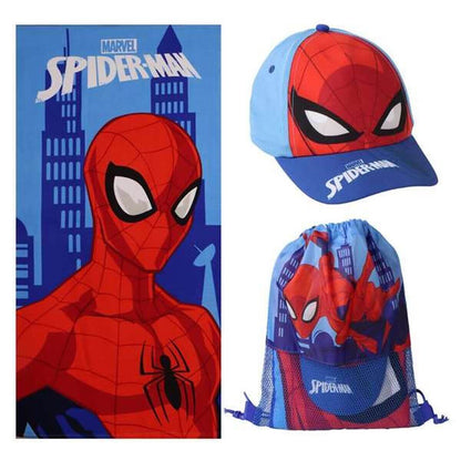Badset Spider-Man med Handduk Keps och Väska finns hos Aktivcamping