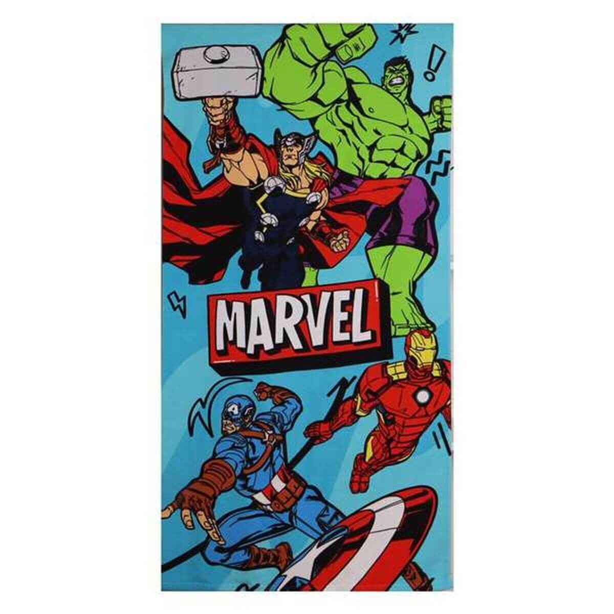 Badset The Avengers med Badhandduk Keps och Väska finns hos Aktivcamping