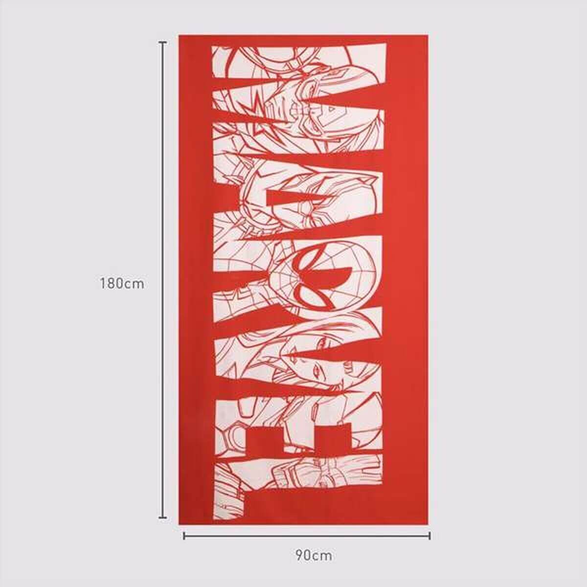 Badhandduk Marvel 90 x 180 cm finns hos Aktivcamping