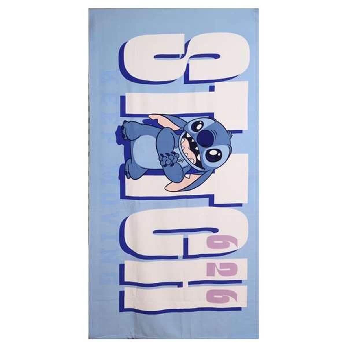 Badhandduk Stitch 90 x 180 cm finns hos Aktivcamping