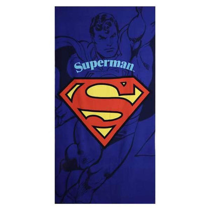 Badhandduk Superman 90 x 180 cm finns hos Aktivcamping