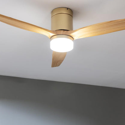 Takfläkt med belysning Cecotec EnergySilence Aero 5600 Gyllene Trä finns hos Aktivcamping