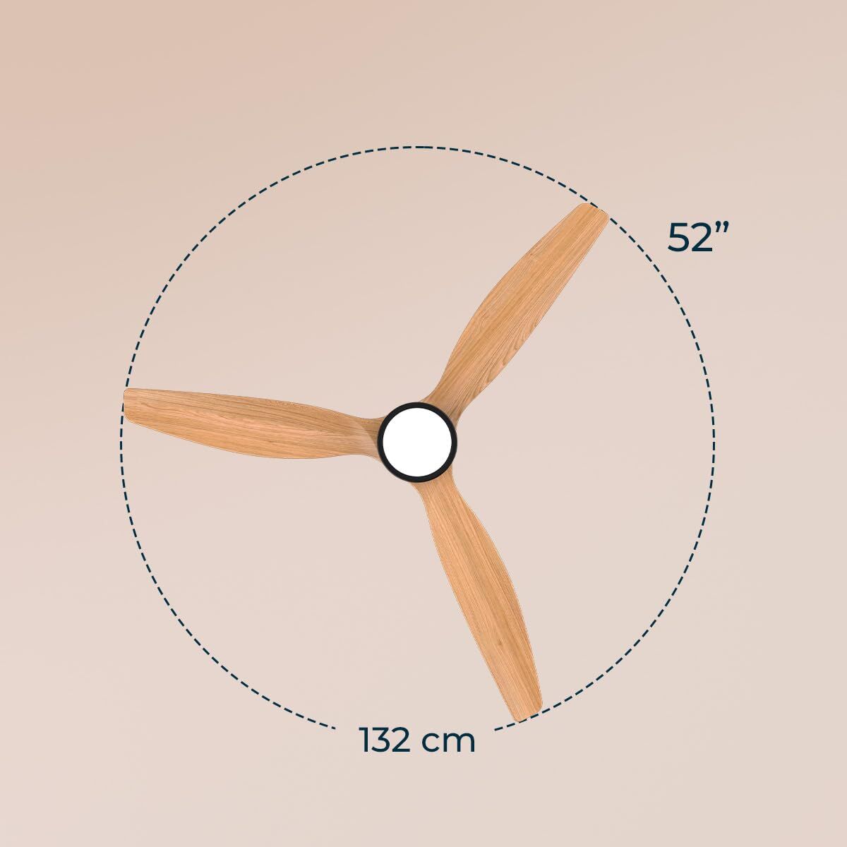Takfläkt med belysning Cecotec EnergySilence Aero 5230 Svart Trä finns hos Aktivcamping