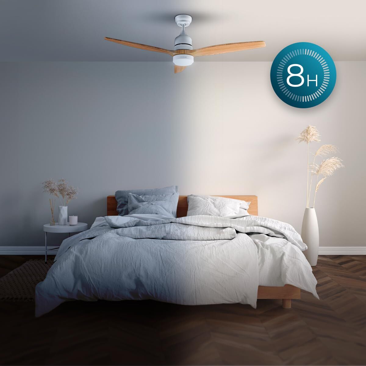 Takfläkt med belysning Cecotec EnergySilence Aero finns hos Aktivcamping