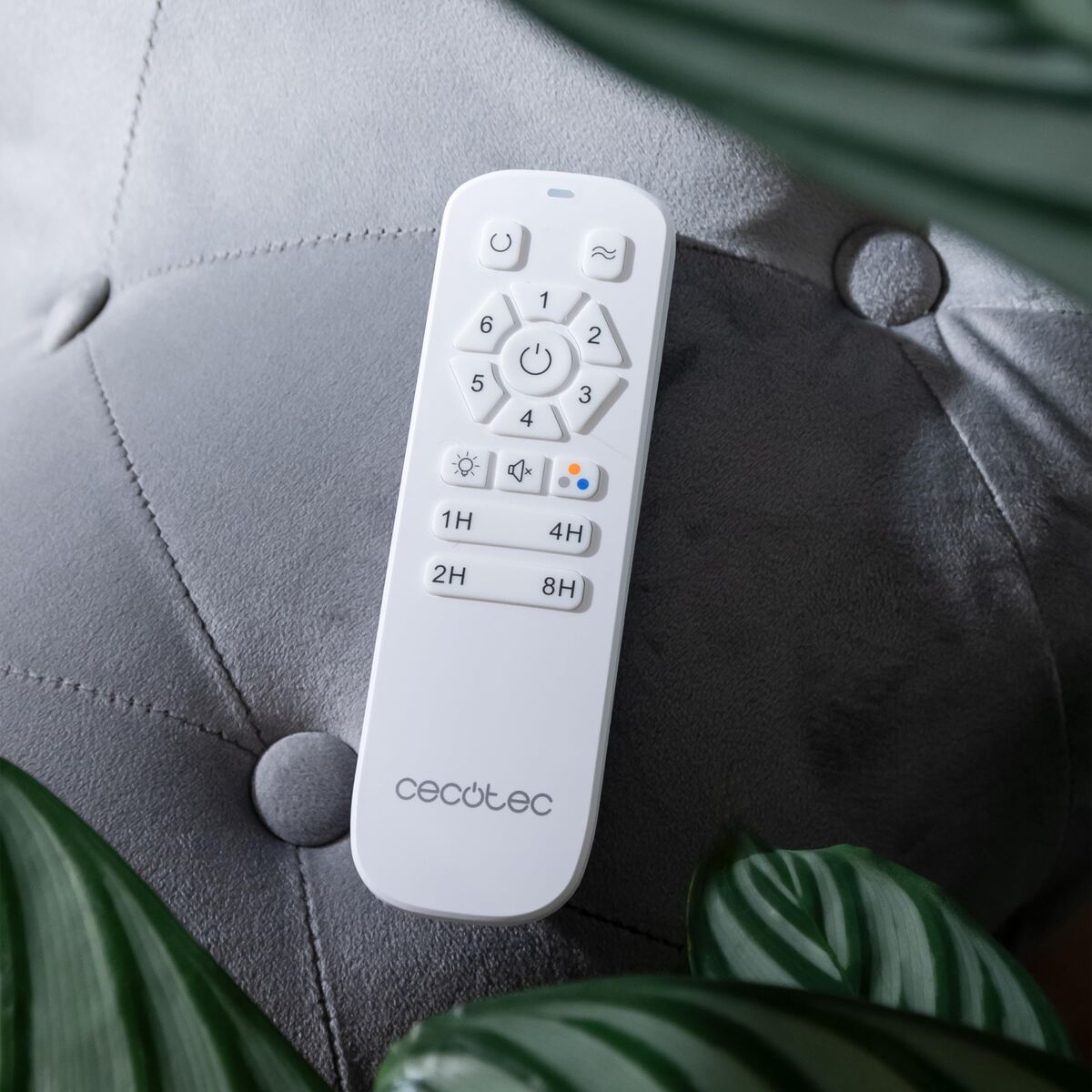 Takfläkt med belysning Cecotec EnergySilence Aero 5230 Vit Svart Trä finns hos Aktivcamping