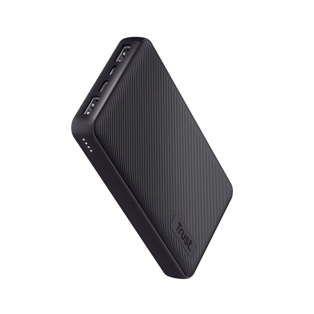 Powerbank Trust Primo Svart 15000 mAh - finns hos Aktivcamping
