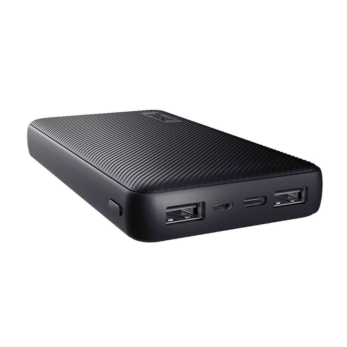 Powerbank Trust Primo Svart 15000 mAh - finns hos Aktivcamping