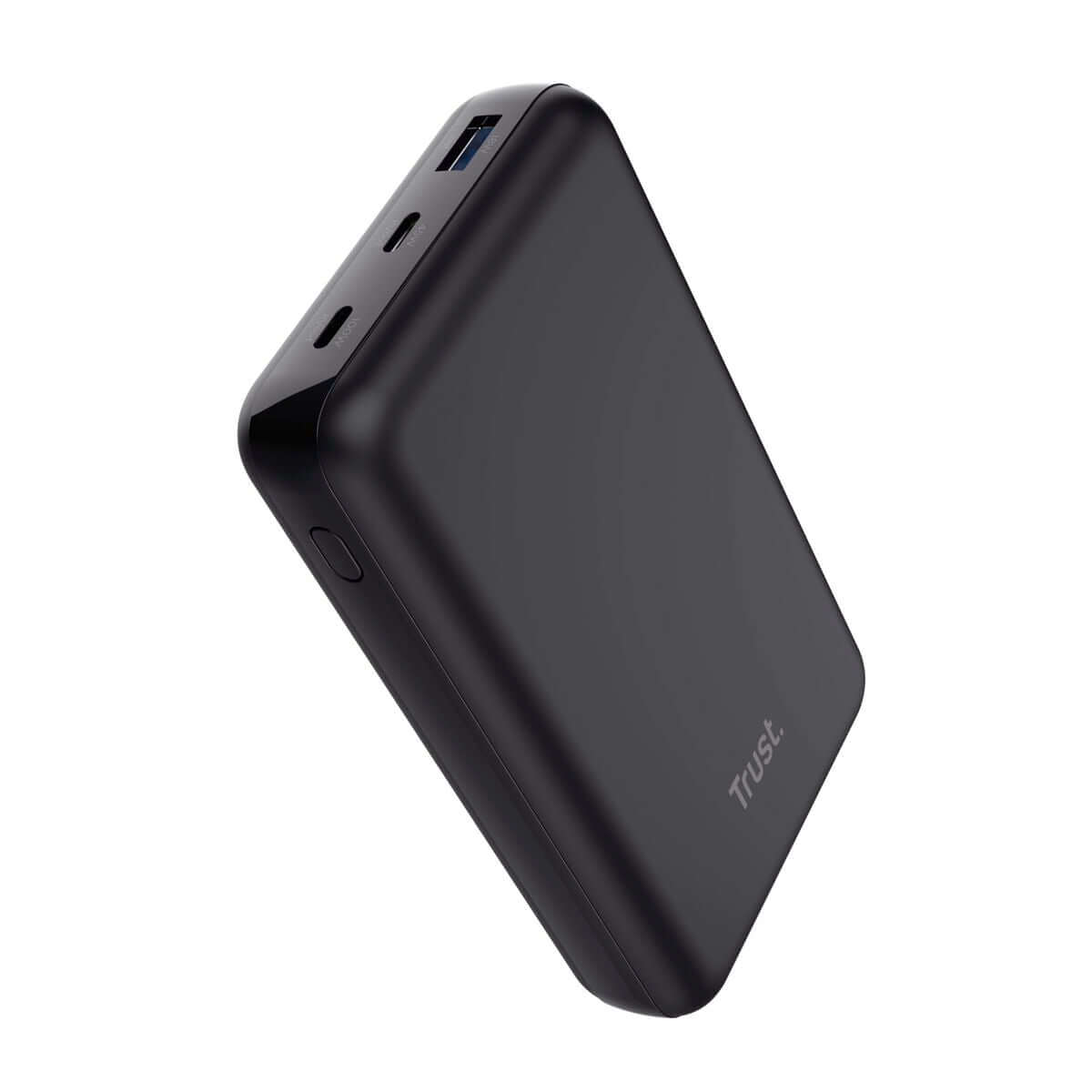Powerbank Trust 25240 Svart 20000 mAh finns hos Aktivcamping