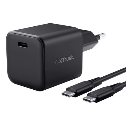 Väggladdare + USB-C kabel Trust 26143 finns hos Aktivcamping