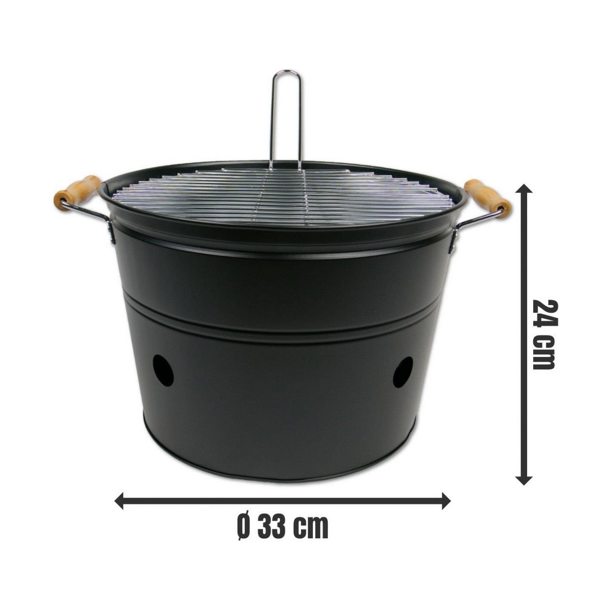 Portable Grill Ø 32 cm