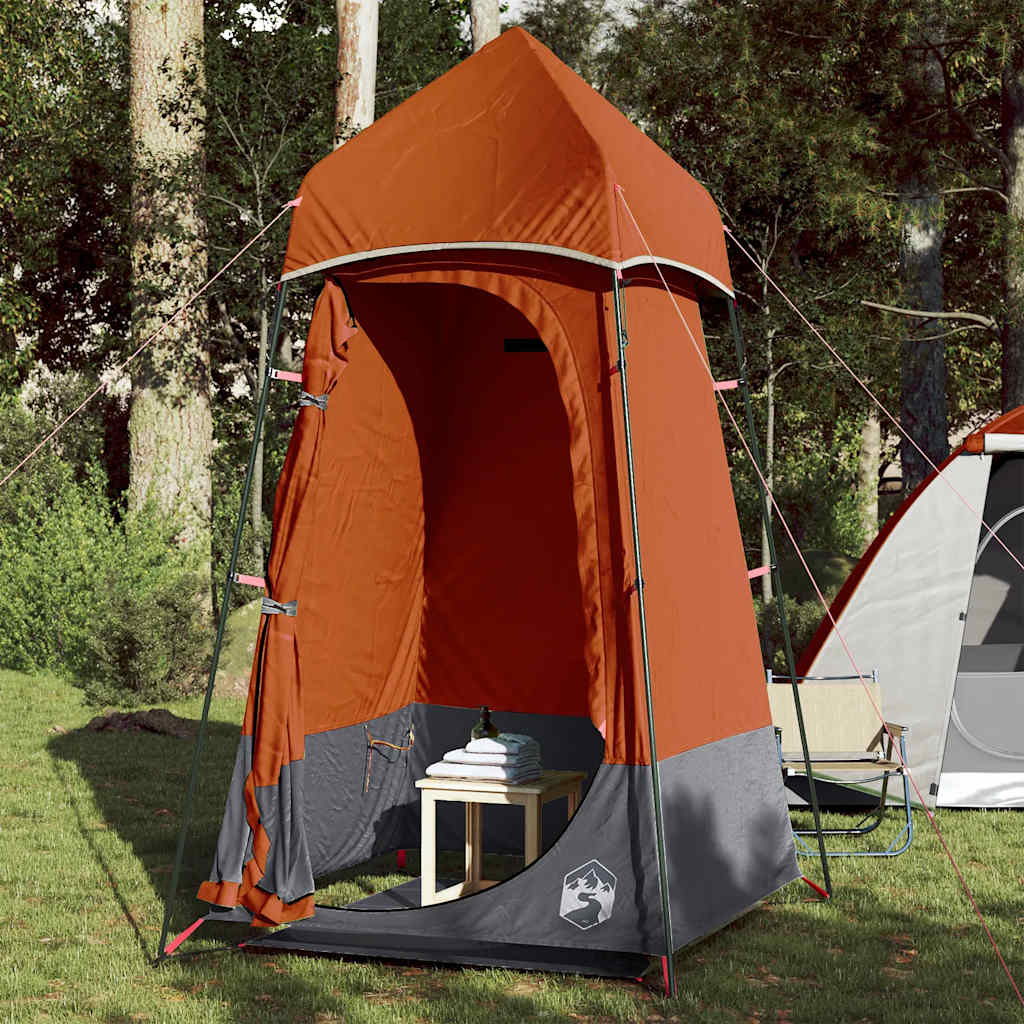 Vattentät Toalettält VidaXL Orange för Camping och Utomhusbruk