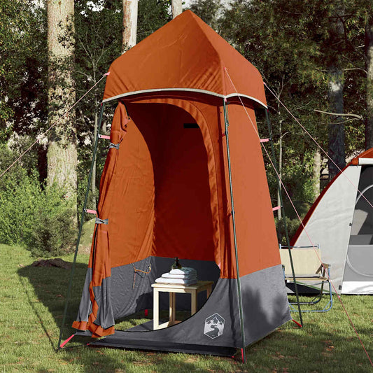 Vattentätt Toalettält VidaXL Orange för Camping och Utomhusbruk
