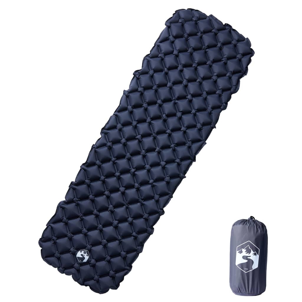 Självuppblåsbar Campingmadrass VidaXL 190x58x6 cm Grå