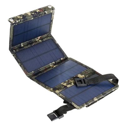 20W Bärbar Solpanel Laddare IP67 Vattentät Grön Portabel