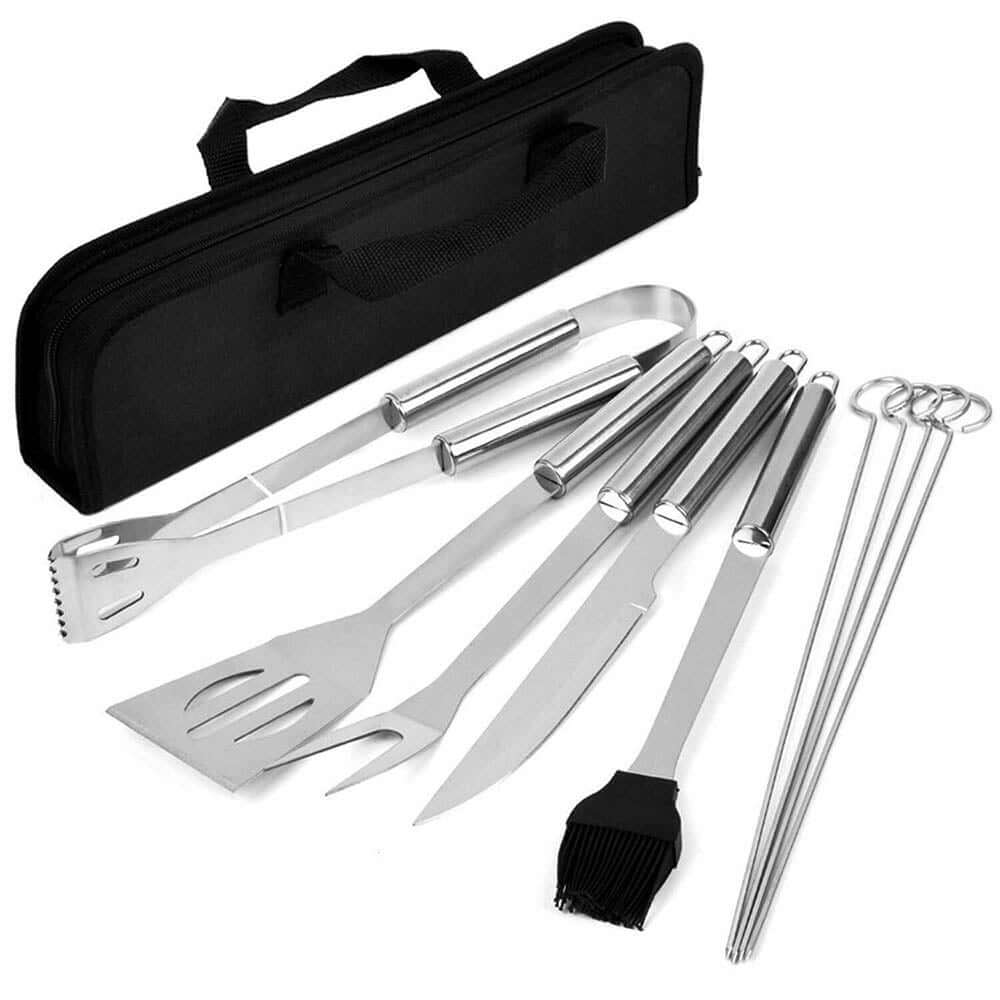 Grillset 9-delar med väska och grillredskap finns hos Aktivcamping