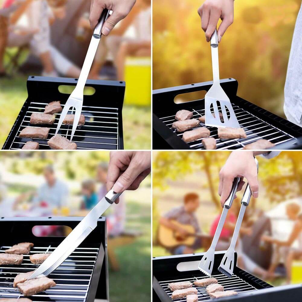 Grillset 9-delar med väska och grillredskap finns hos Aktivcamping