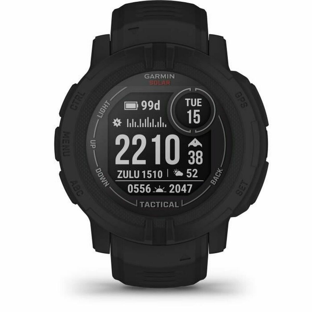 Aktivitetsarmband GARMIN 010-02627-03 Svart 0,9" 45 mm - finns hos Aktivcamping