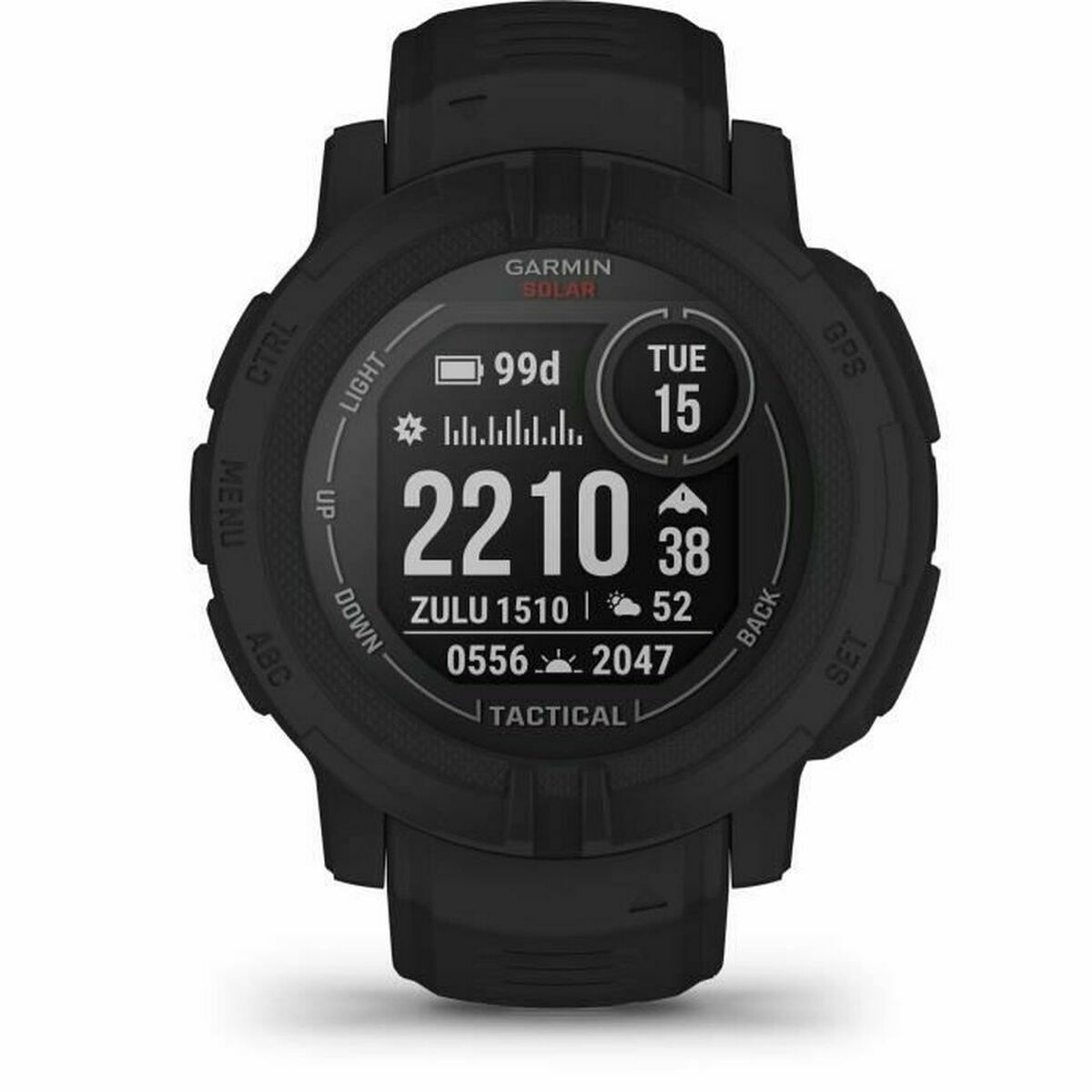 Aktivitetsarmband GARMIN 010-02627-03 Svart 0,9" 45 mm - finns hos Aktivcamping
