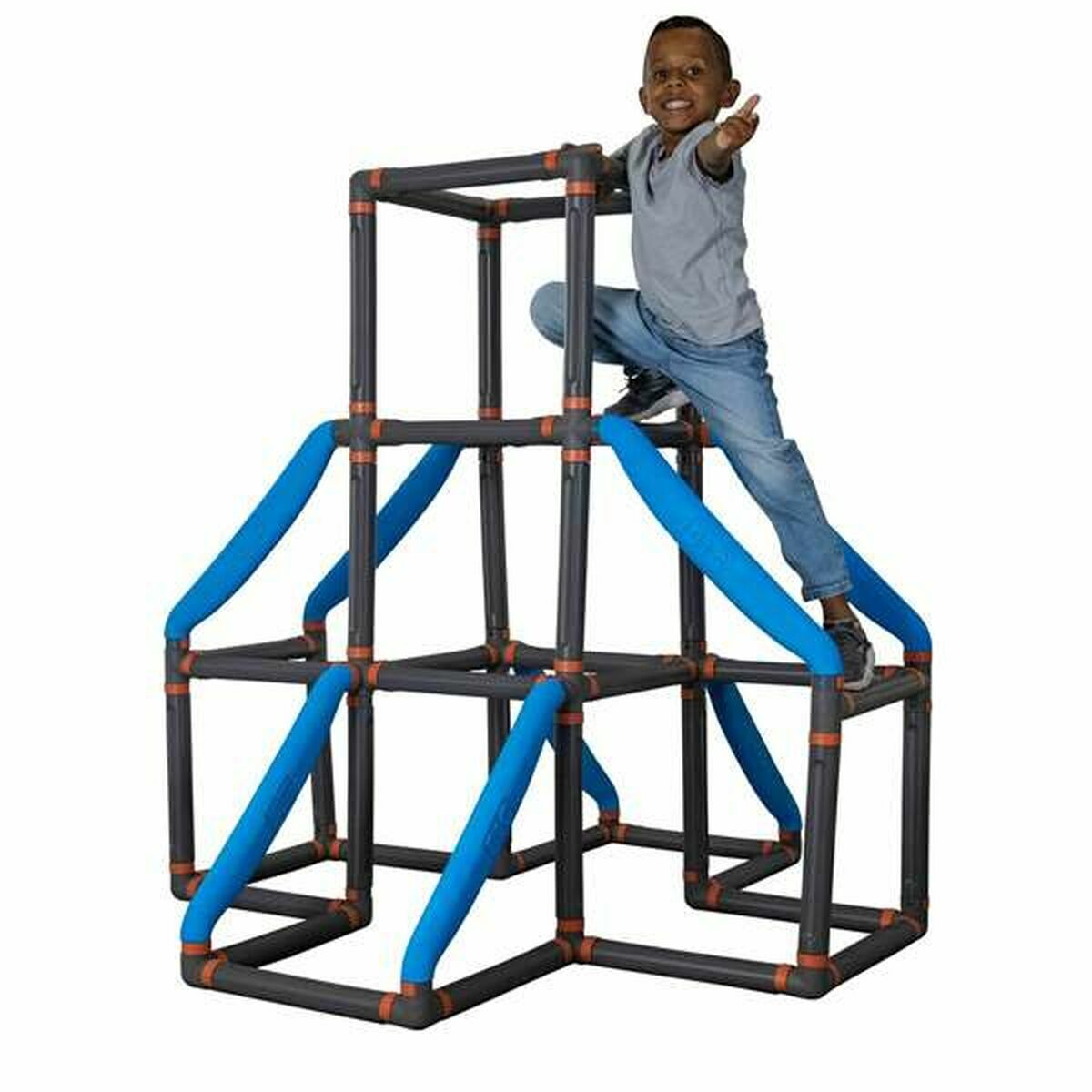 Aktivitetscentrum Smoby BIG Kraxxl The Tower finns hos Aktivcamping