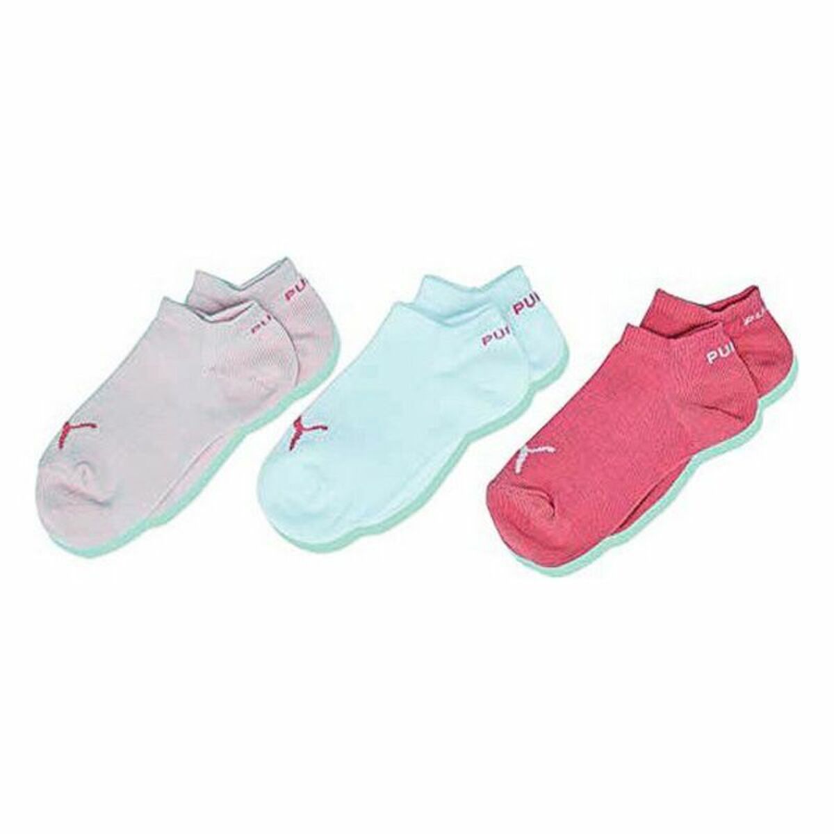 Ankelstrumpor, sport Puma Kids Quarter CDT 3 par - finns hos Aktivcamping
