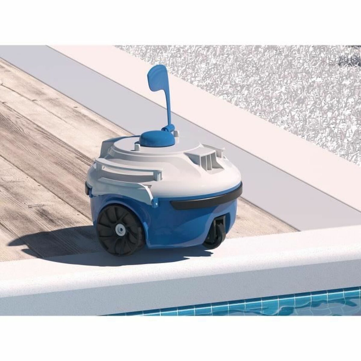 Automatisk poolrengörare Bestway Guppy 26 x 26 x 18 cm finns hos Aktivcamping