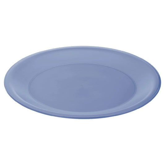 Flat Bowl Blue Red Plastic (Refurbished B)