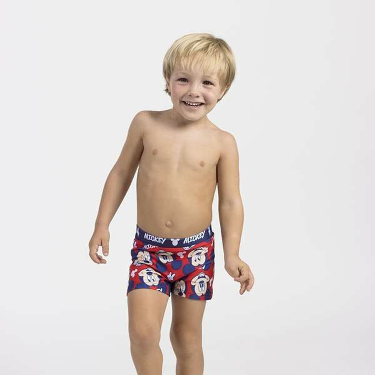 Badbyxor Barn Mickey Mouse Röd finns hos Aktivcamping