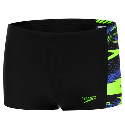 Badbyxor Barn Speedo Boom Panel Aquashort Svart finns hos Aktivcamping