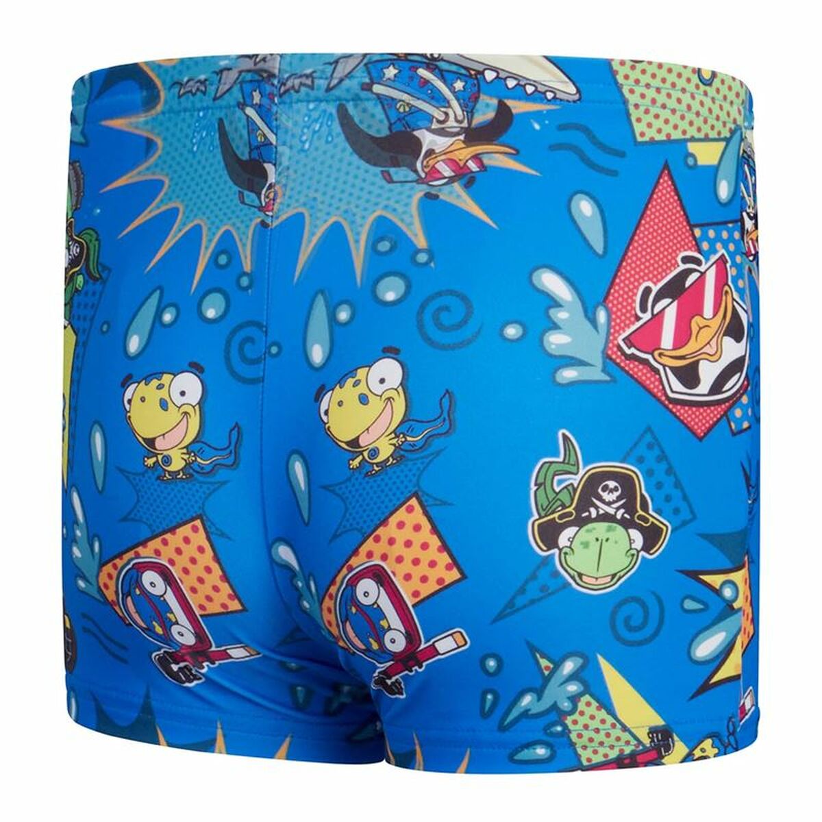 Badbyxor Barn Speedo Digital Allover Aquashort Indigo finns hos Aktivcamping