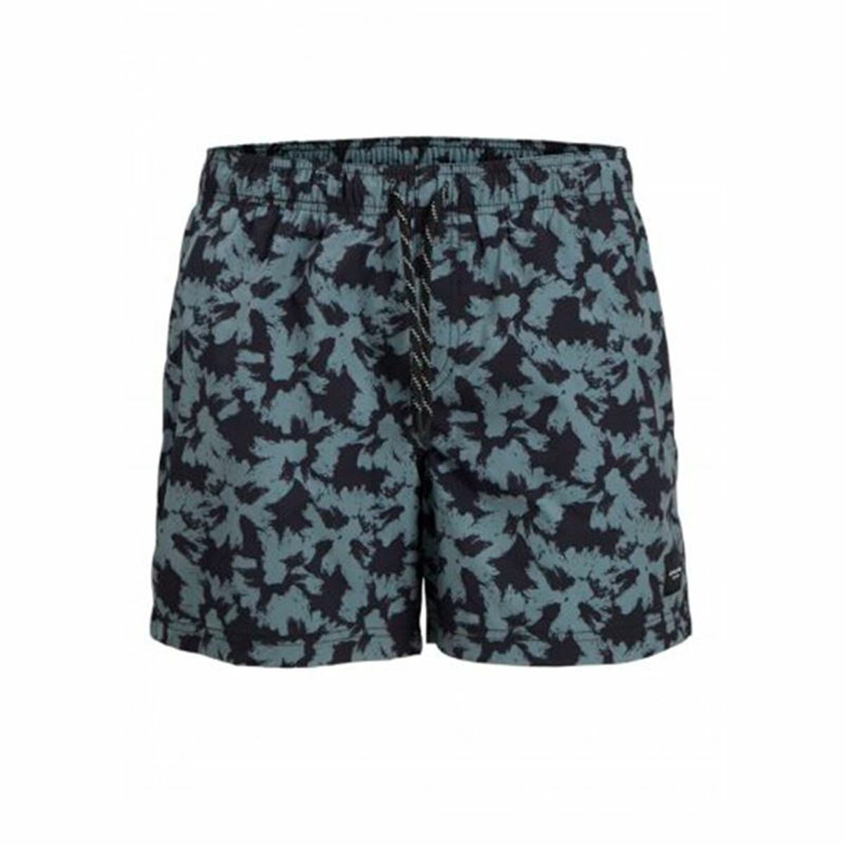 Badbyxor Dam Jack & Jones Jpstmaui Jjswim Flower Aop Svart finns hos Aktivcamping