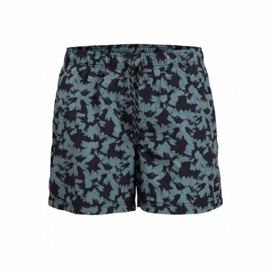 Badbyxor Dam Jack & Jones Jpstmaui Jjswim Flower Aop Svart finns hos Aktivcamping