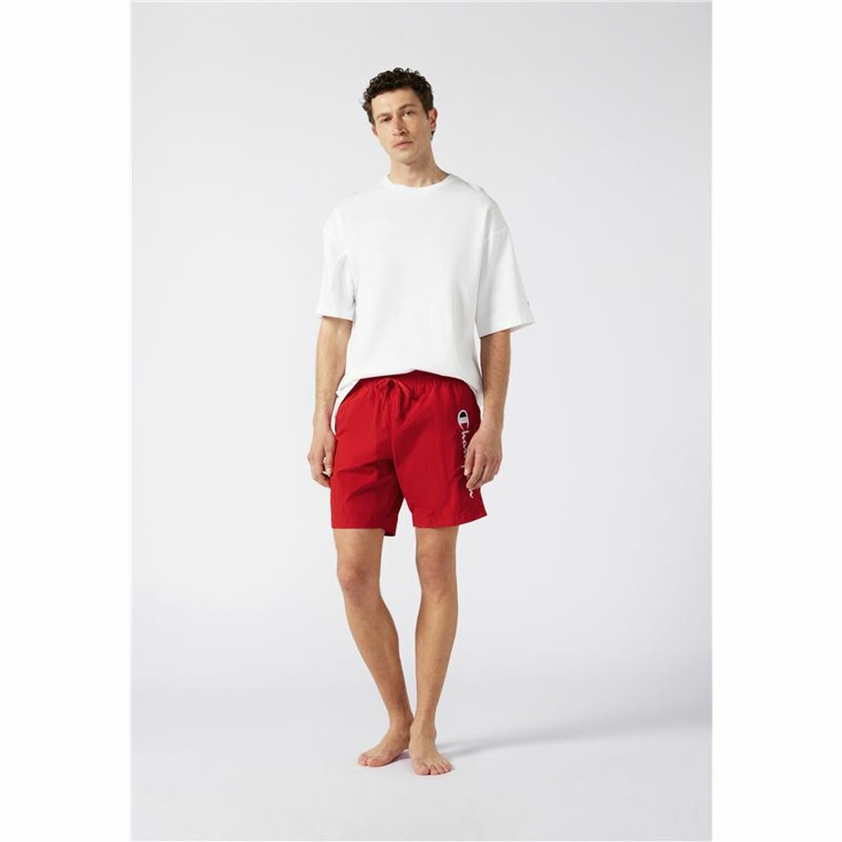 Badbyxor Herr Champion Beachshort Röd finns hos Aktivcamping