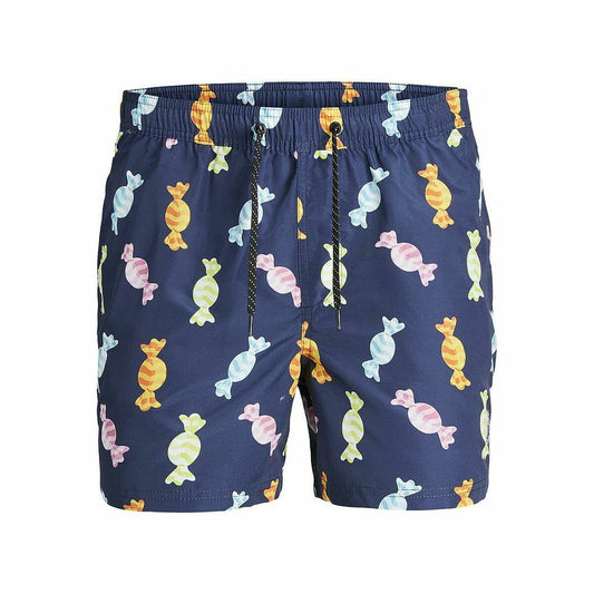 Badbyxor Herr Jack & Jones FUNNY LY 12228034 Marinblå finns hos Aktivcamping