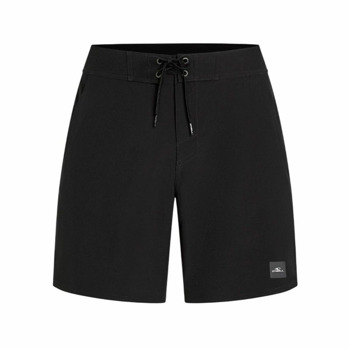 Badbyxor Herr O'Neill Solid 17" Boardshorts Svart - finns hos Aktivcamping
