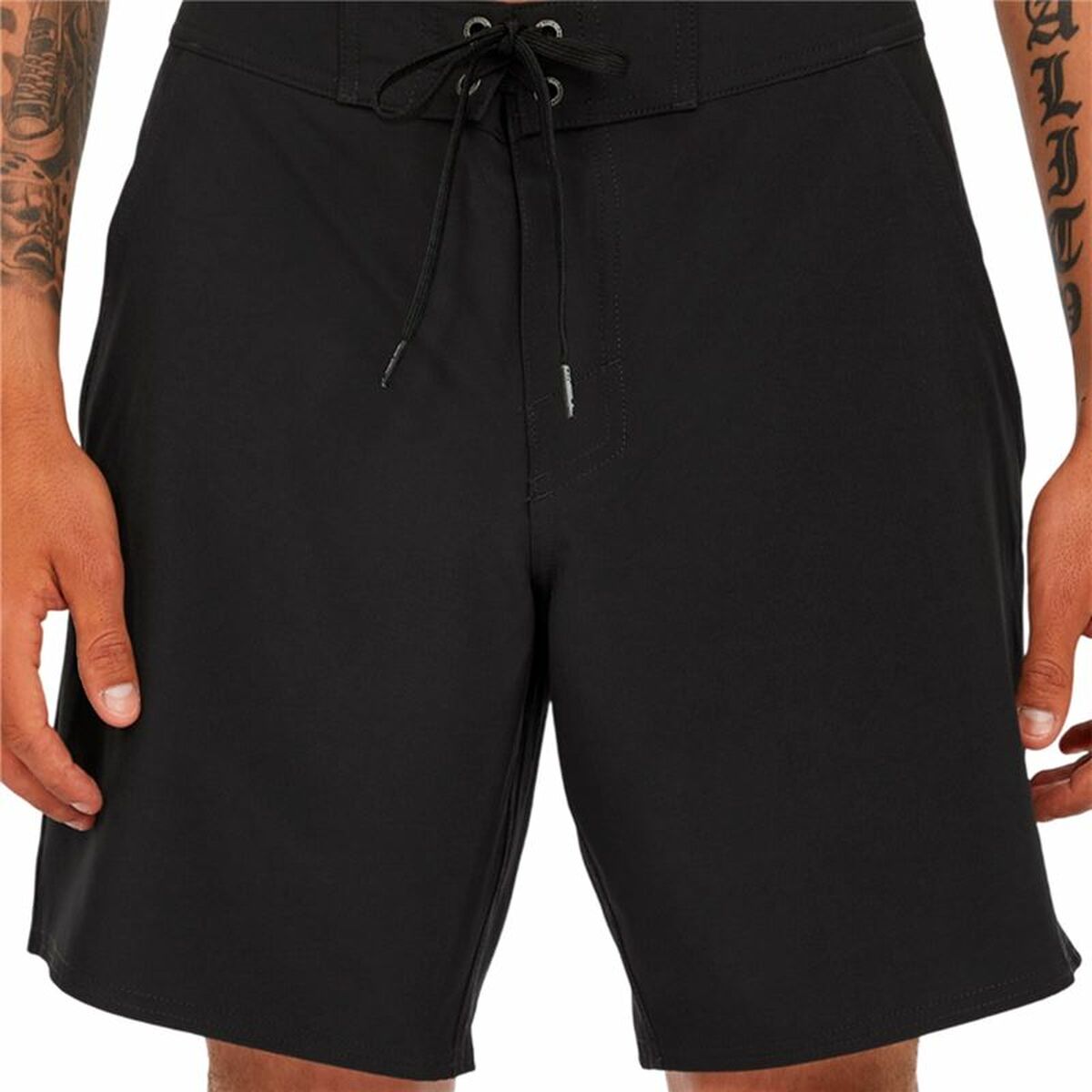Badbyxor Herr O'Neill Solid 17" Boardshorts Svart - finns hos Aktivcamping